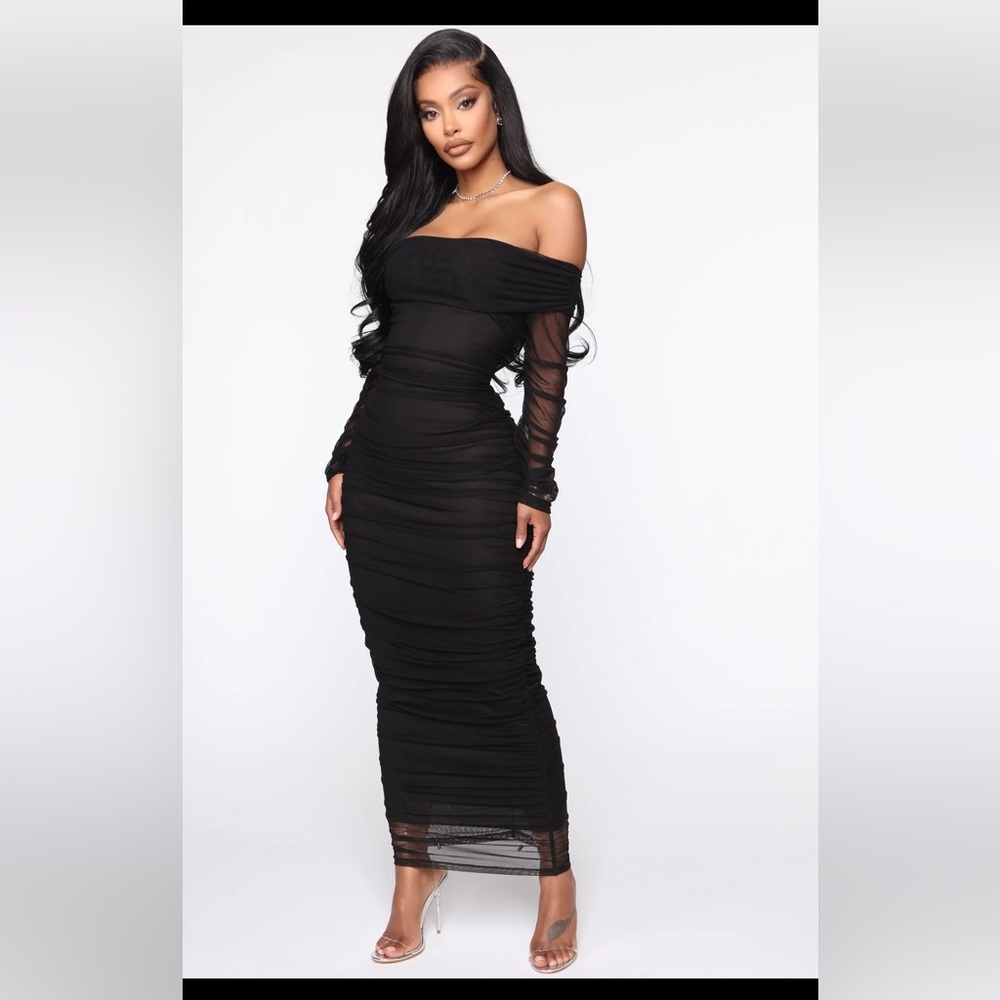Flattering Black Dress